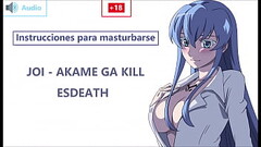 JOI EN ESPA&Ntilde_OL con Esdeath. &iexcl_Preparat&eacute_ esclavo! Akame ga k.. Thumb