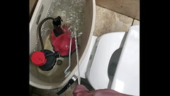 Pissing inside toilet Thumb