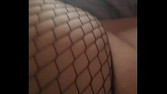 Me and my wife with fishnets and a rope Thumb