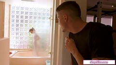 Stepsis fucked by stepbro after shower Thumb