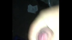 Me stroking my hard cock and shooting a fat load of cum Thumb