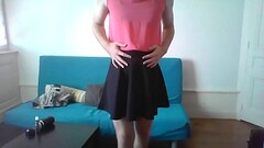 Sexy crossdresser enjoying her weekend Thumb