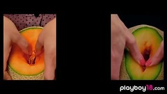 Stunning MILF housewives teaching how to eat a pussy Thumb