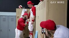GAYWIRE - Tristan Hunter Gets Fucked In The Locker Room By Coach Eddy Ceetee Thumb