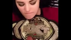 Paige rubbing dick Thumb