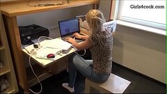 Suck my Boss for a Raise ,Can i Suck your Cock Boss? My Free Chat room is Girls4cock.com/siswet19 Thumb