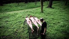 Three teen slaves punishment and humiliated in rough bdsm Thumb