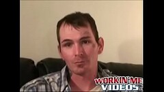 y. amateur strokes his dick and releases his load Thumb