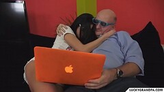 teen makes netflix &amp_ chill with her grandpa Thumb
