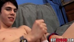 Hottie Kyler Moss interviewed before jerking off Thumb