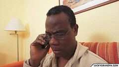 handsome black grandpa Thumb