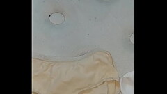 masturbandome con los pantys de mi novia y me vengo en los de mi cu&ntilde_ada Thumb