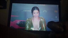 Masturbation on Deepika Padukone cumshot cum tribute shag fap on boobs cleavage Thumb