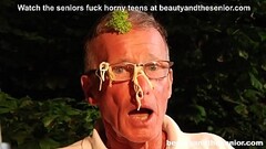 Blonde escort a. rich old grandpa and sucks butler Thumb