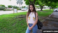 Juicy butt latina teen with small tits gets fucking Thumb