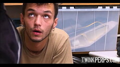 Straight White Bad Boy Twink Caught Shoplifting Spray Paint Fucked By Big Black Gay Mall Cop Thumb