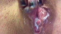 Post fuck pissing and cream pie Thumb