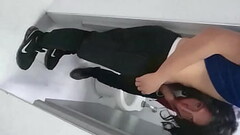 Friends playing in toilet public - CHICOSCAM.COM Thumb