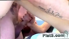 Cute boy gay twink fisting First Time Saline Injection for Caleb Thumb