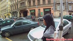 Alluring babe pov fucked in public on spycam Thumb