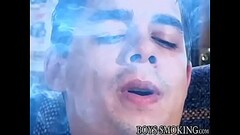 Smoking fetish twink bends over for hardcore analizing Thumb