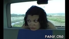 Legal age teenager gets a. in public Thumb