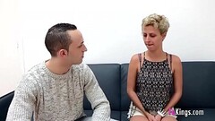 Dumb blonde babe meets a guy from a bad neighbourhood. Thumb