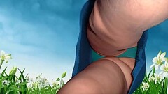 (Bajo Mi Falda-2) &quot_Fui al campo a re...coger florecitas&quot_ (Foto-video) Thumb