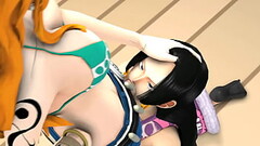 Boa handcook sucking nami'_s dick Thumb