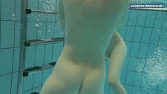Two super hot teens in the pool Thumb