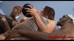 Cici Rhodes double stuffed by black guys Thumb