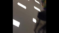 upskirt of mature granny in Target Thumb