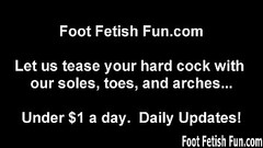 My sexy feet were made for footjobs Thumb