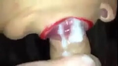 She is sucking very hard his husband dick with hindi audio Thumb