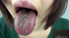Woman eating fish in erotic Thumb