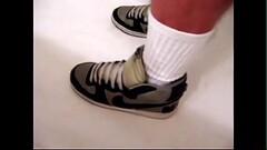 Piss my Jeans, Briefs, Nike Basketball Sneakers and White Crew Socks Thumb