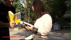 Asiananalgirls.com cute pancake face asian japanese anal from two white guys Thumb