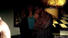 Whipped teen gets jizzed on ass after fucking Thumb