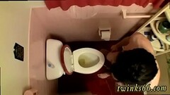 Naked uncut men gay Unloading In The Toilet Bowl Thumb