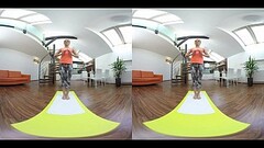Alexis Crystal Enjoys VR Yoga And Voyeur Sex Thumb