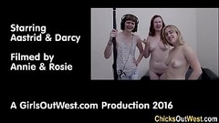 Lesbian amateurs finger Thumb