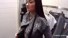 Striking czech teenie gets seduced in the mall and nailed in pov Thumb