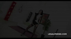 7on1 Facialized Angie Moon GangBang with ANAL /DAP /TAP /Ball Deep /Monster Prolapse /Farts. She get Thumb